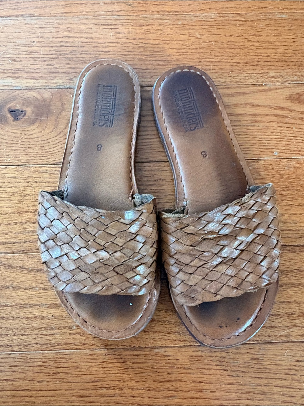 Mohinders Woven Slide Sandals - Size 8